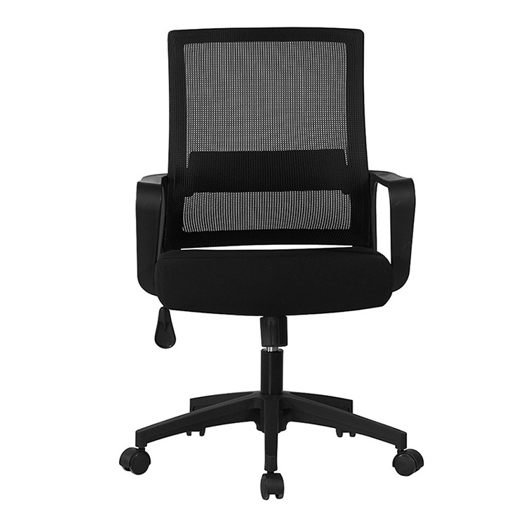 5 Legs cross legged Plastic Mid Back luxury Computer client chair Staff ceo office chair armless ergonor home Office Chairs