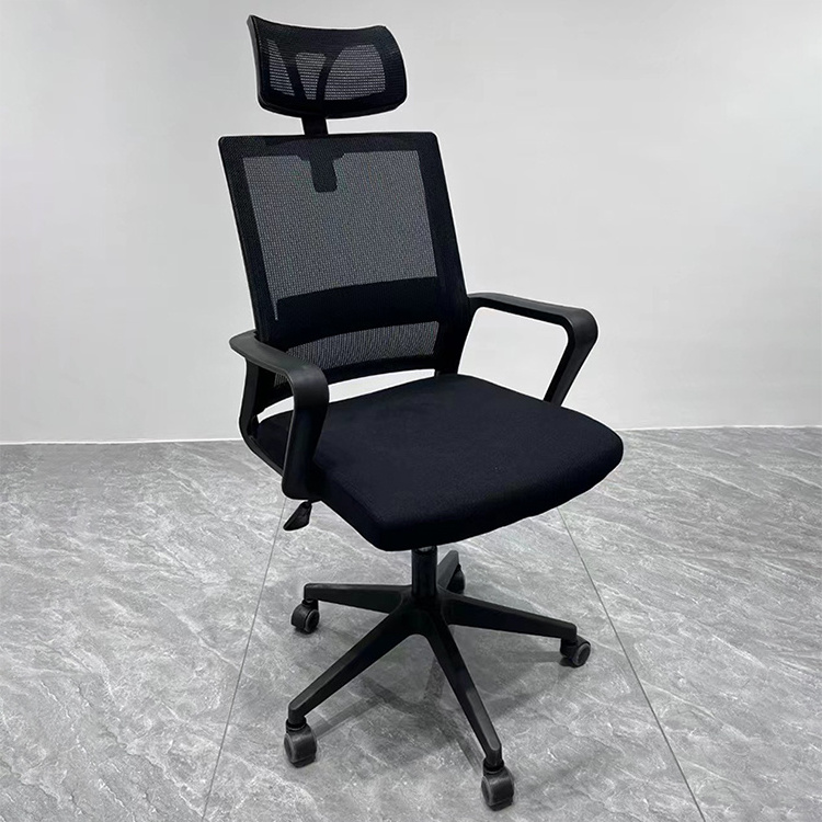 5 Legs cross legged Plastic Mid Back luxury Computer client chair Staff ceo office chair armless ergonor home Office Chairs