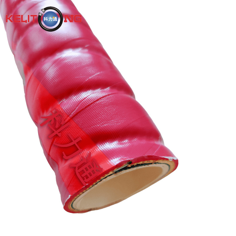 Corrugated Acid resistant chemical rubber hose suction and discharge hose