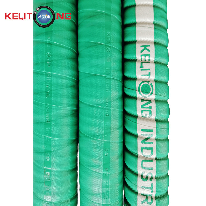 Corrugated Acid resistant chemical rubber hose suction and discharge hose