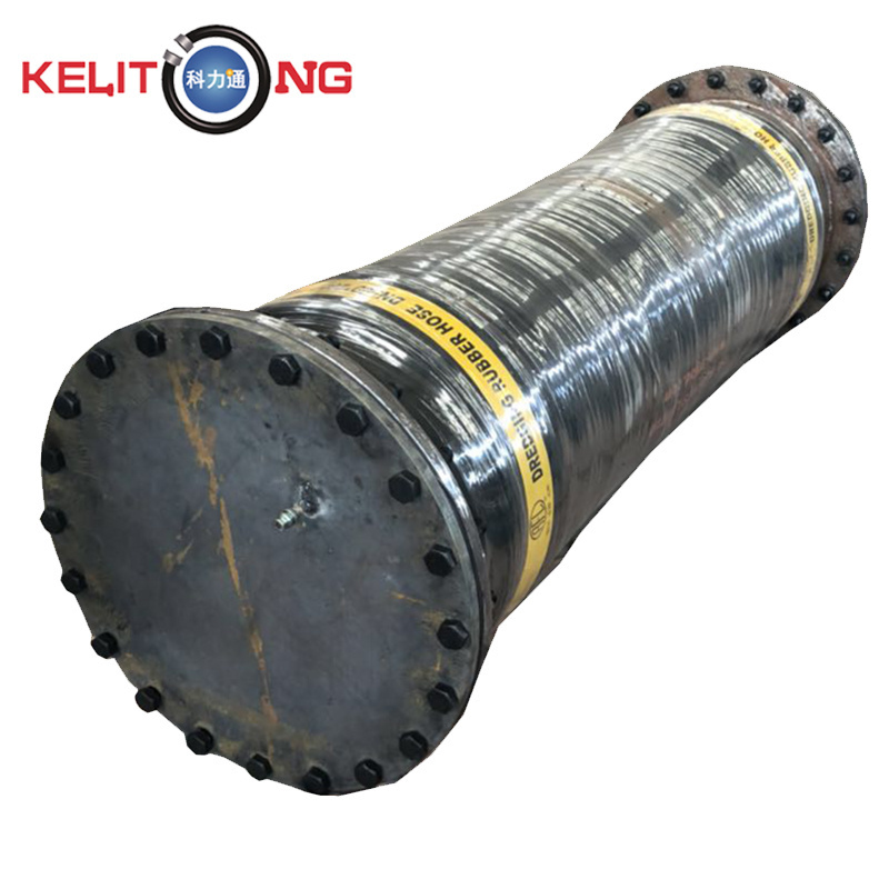 Slurry Dredging Discharging Rubber Flexible Hose Sand Blast Mud Dredge Suction Hose