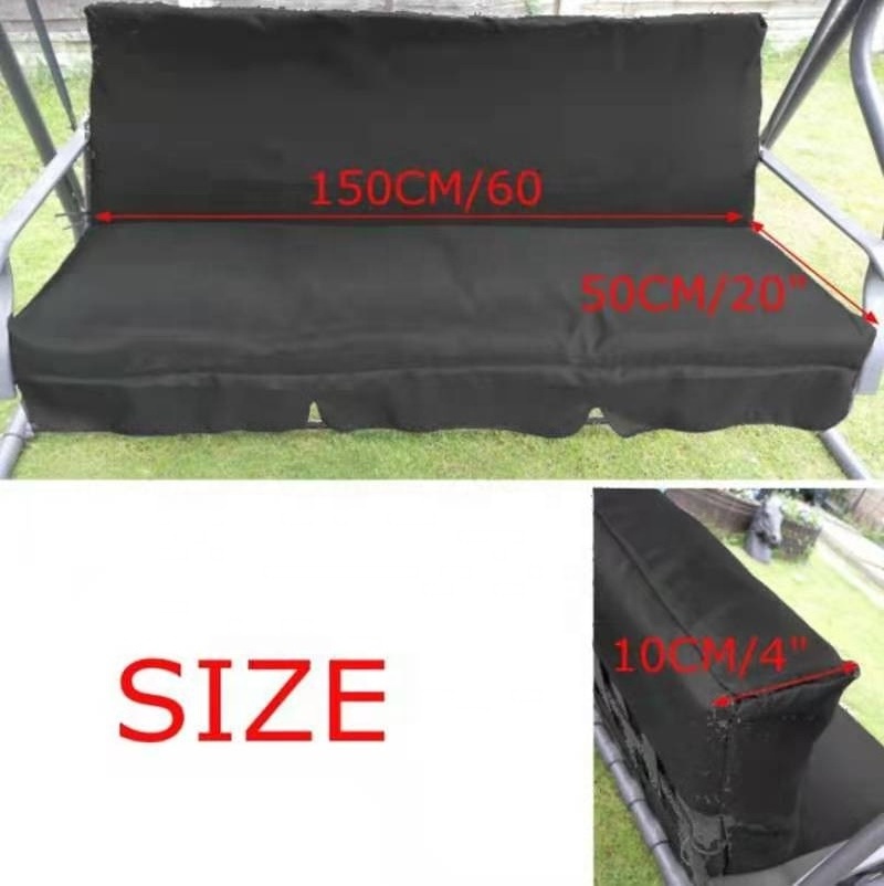 High Quality Direct Real Factory Swing Chair Cover Patio Swing Seat Replacement Cover Swing Seat Cover Waterproof Dust-proof