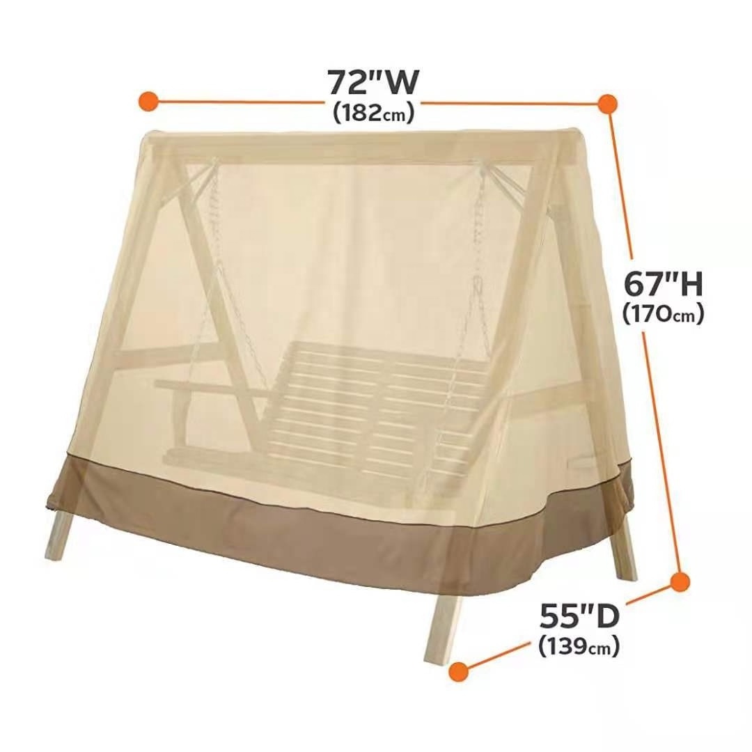 New Design High Class Direct Real Factory Outdoor Furniture Cover Swing Cover A Frame Swing Cover Waterproof Dust-proof