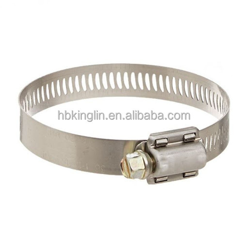 Factory supply stainless steel hold down clamp hose clamp Galvanized steel clamps Hose