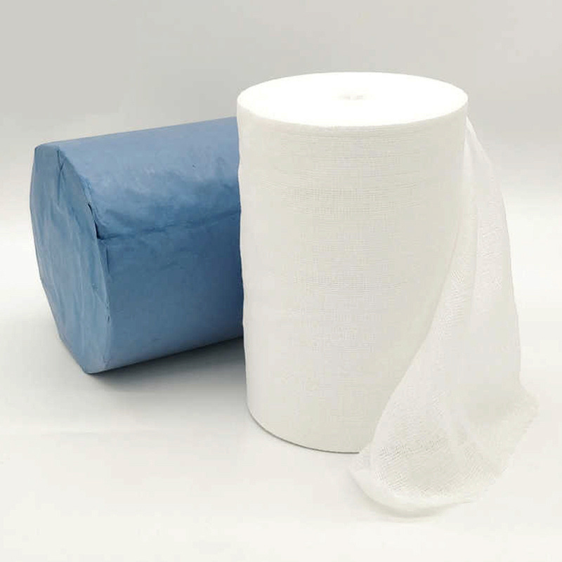 Surgical Sterile Hydrophilic Medical Cotton Absorbent Gauze Bandage Jumbo Big Roll 90cm x 100m 100 Yards Manufacturer Gauze Roll