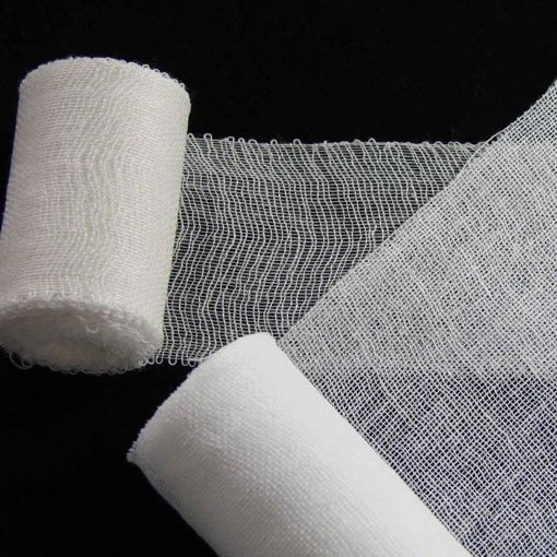 Highly Absorbent Dressing Conform as Needed Gauze Bandage Ce Customized White EO 100% Cotton Medical Materials & Accessories