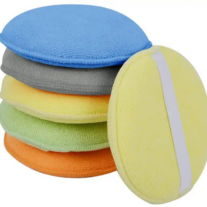 Wax Applicator Pad Car Detailing Microfiber Sponge Car Care Cleaning ODM OEM Customized 30ml Applicator Bottle Tire Gloss Sponge