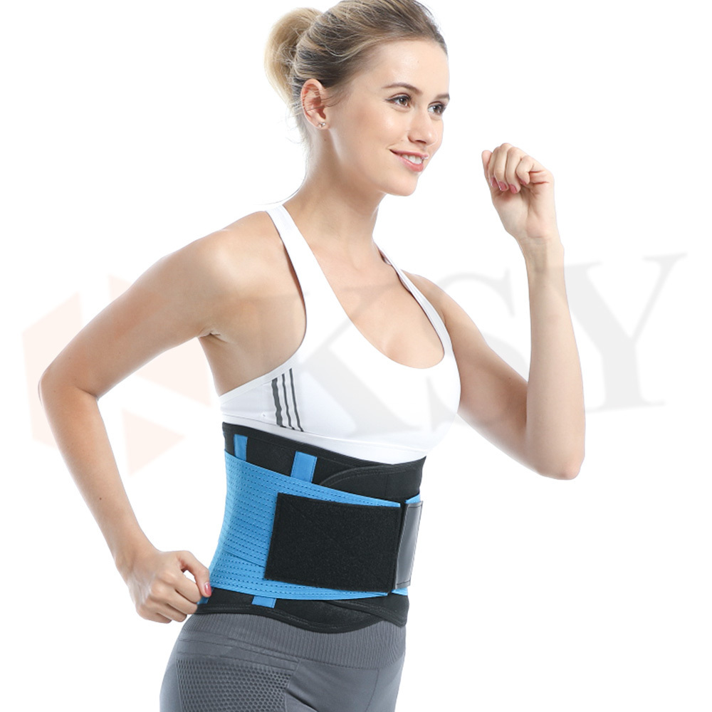 New Sauna Effect Fat Burning Premium Sweat Belt Waist Trimmer Trainer Belt Adjustable Slimming Belt Waist Support Back Support