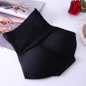 Buttock artifact buttock plus cushion belly retraction pants Breathable seamless buttock pants