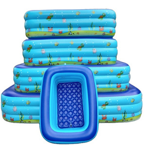 rectangle Inflatable Swimming Pools for Kids and Adults