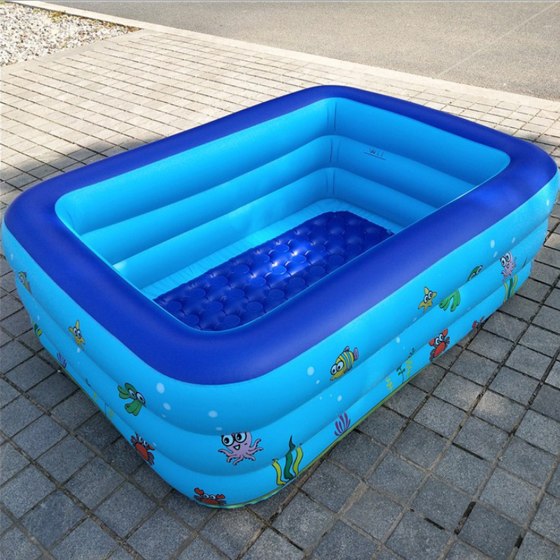 rectangle Inflatable Swimming Pools for Kids and Adults