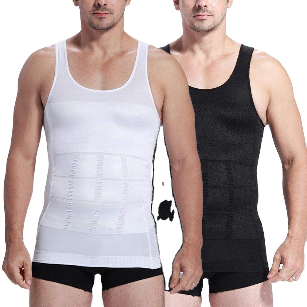 Breathable Compression Body Corset Underwear Comfortable Body Slimming Vest Men's Body Shaping Vest