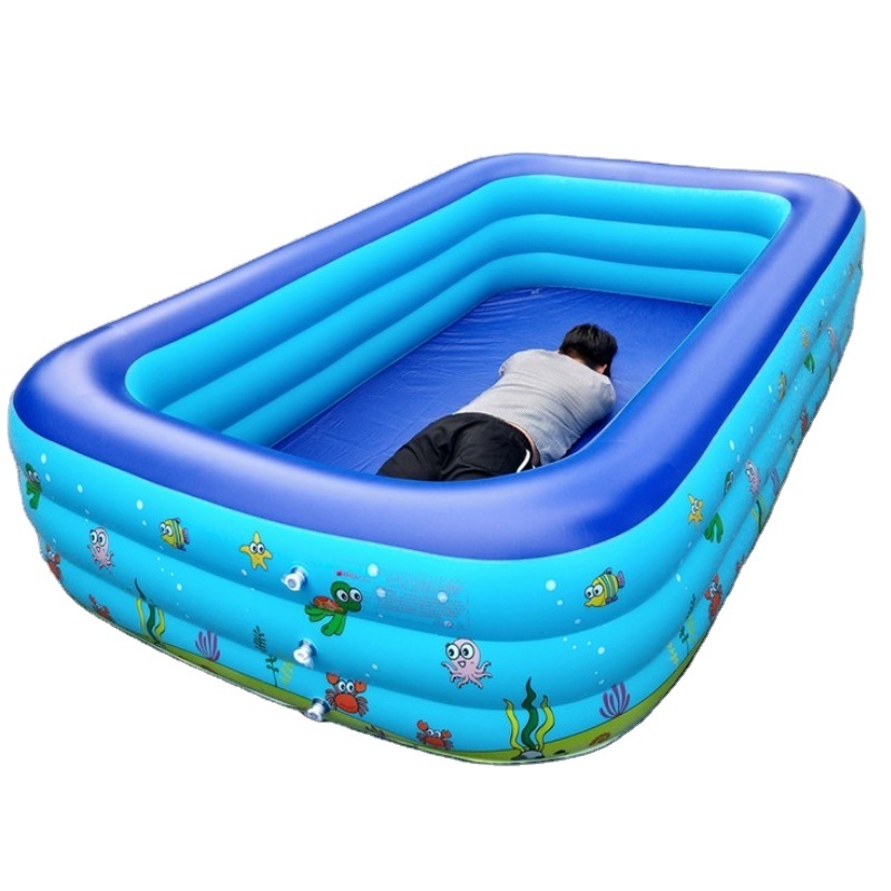 Big Folding Outdoor Garden Indoor Adult Kids Plastic Pvc Inflatable Swimming Pool