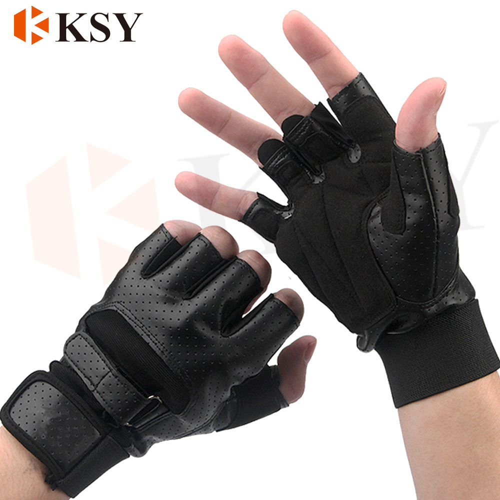 Weight Lifting Fitness Gloves Half Finger Sports Gym Gloves Workout Exercise Training Protect Weightlifting Gloves