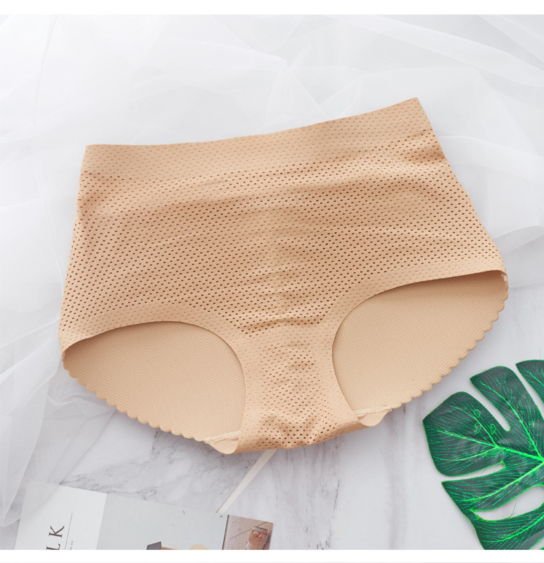 Lady Middle waist Sexy Padding Panties Bum Padded Butt lifter Enhancer Hip Push Up Panties Underwear Seamless Panties Buttocks