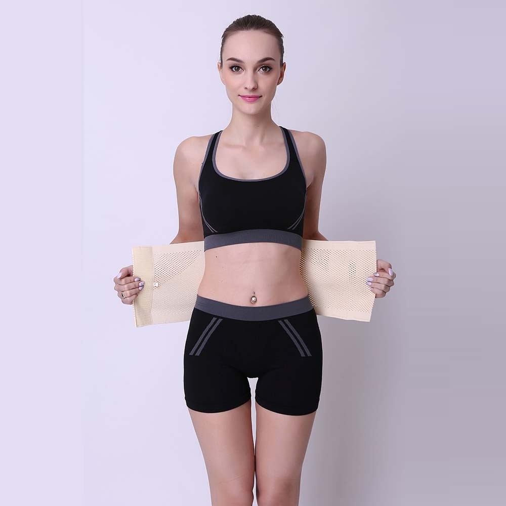 Adjustable Body Shaper Waist Slimming Wrap Tummy Control Band Postpartum Support Belly Belt