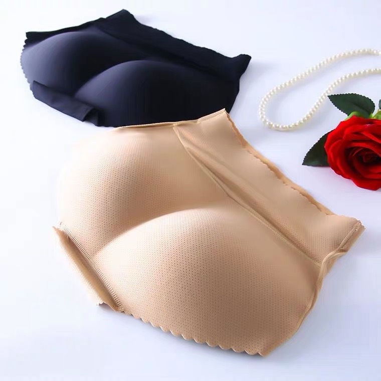 Lady Middle waist Sexy Padding Panties Bum Padded Butt lifter Enhancer Hip Push Up Panties Underwear Seamless Panties Buttocks