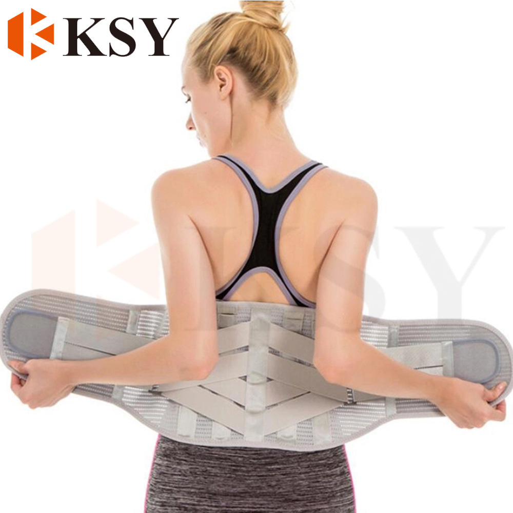 High Quality Compression Lower Back Thoracic Lumbar Back Support Brace for Women/Men