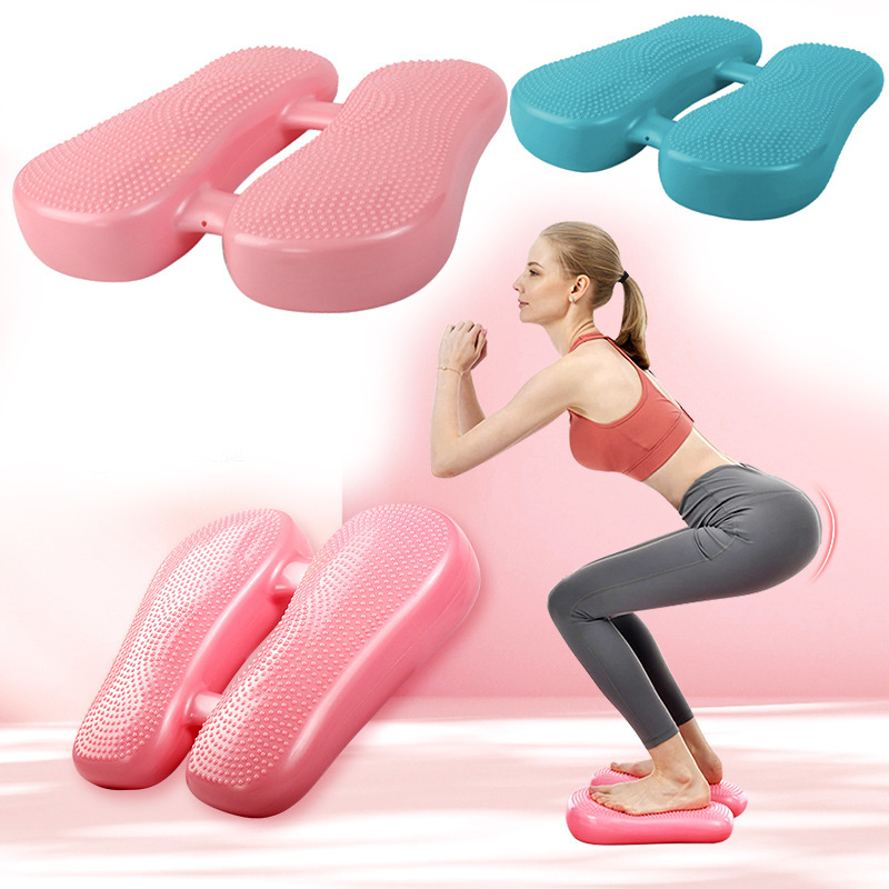 Foot Massage Aerobic Exercise Air Cushion Home Fitness Training Balance PE Inflatable Stepper