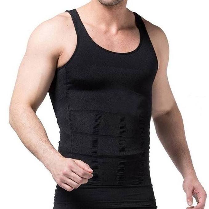 Breathable Compression Body Corset Underwear Comfortable Body Slimming Vest Men's Body Shaping Vest