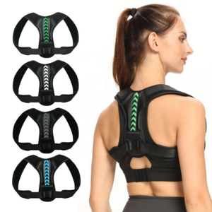 Adjustable Back Shoulder Posture Corrector Belt Clavicle Spine Support Reshape Your Body Home Office Sport Upper Back Neck Brace