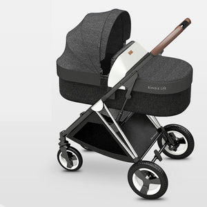 Customized service baby wagon strollers car seat 3 in 1 travel system poussette bebe pram walker pushchair