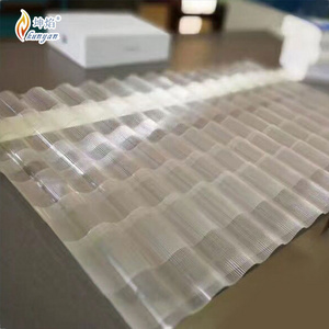 KUNYAN Polycarbonate translucent plastic corrugated roof panels