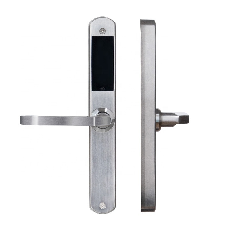 Tuya Fingerprint Smart Door Lock Stainless Steel 304 Break-Bridge Aluminum Door Lock Sliding Glass Locker Lock