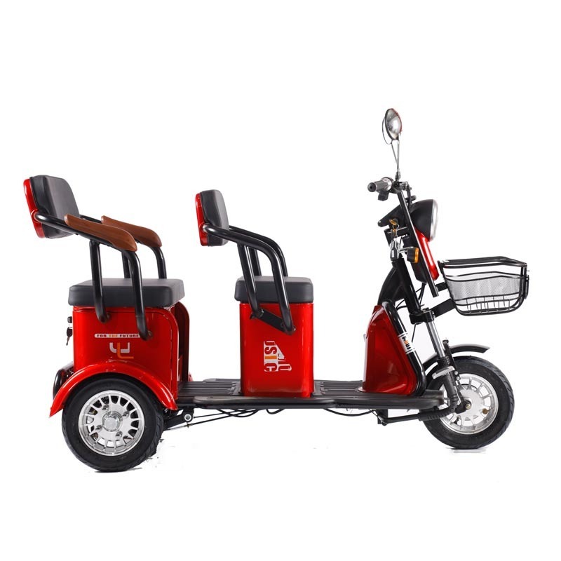 600W Adult Leisure Electrical Tricycle For 3 Person Disabled Electric Scooter 3 Wheels Electric Bike