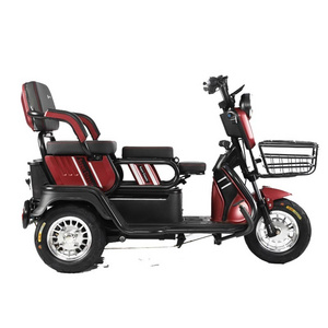 Hot Sell 600W 60V 20Ah e Trike Folding Fat Tire Recumbent Trike Electric Tricycle Child Seat For Old People