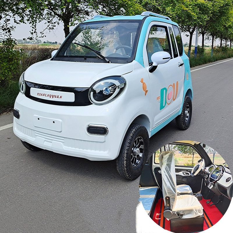 2024 New Hot Sale fully enclosed mobility electric cabin scooter Chinese mini car for elderly people