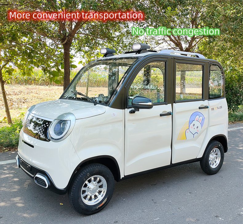 Small Car Electric Affordable Pure Electric Four-wheel Mini Electric Vehicle 2 door 4 seater Electric Micro Car