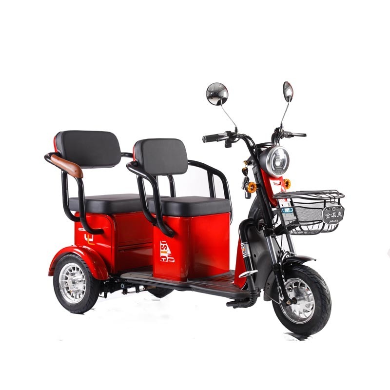 600W Adult Leisure Electrical Tricycle For 3 Person Disabled Electric Scooter 3 Wheels Electric Bike