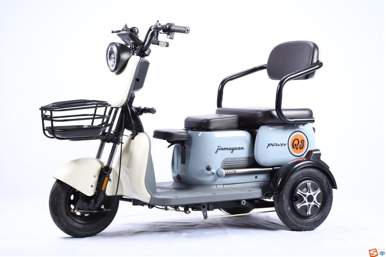 Factory Direct Sale High Quality Fat Tire Recumbent 60V Electric 3 Wheel Trike Electric Tricycle For Adult