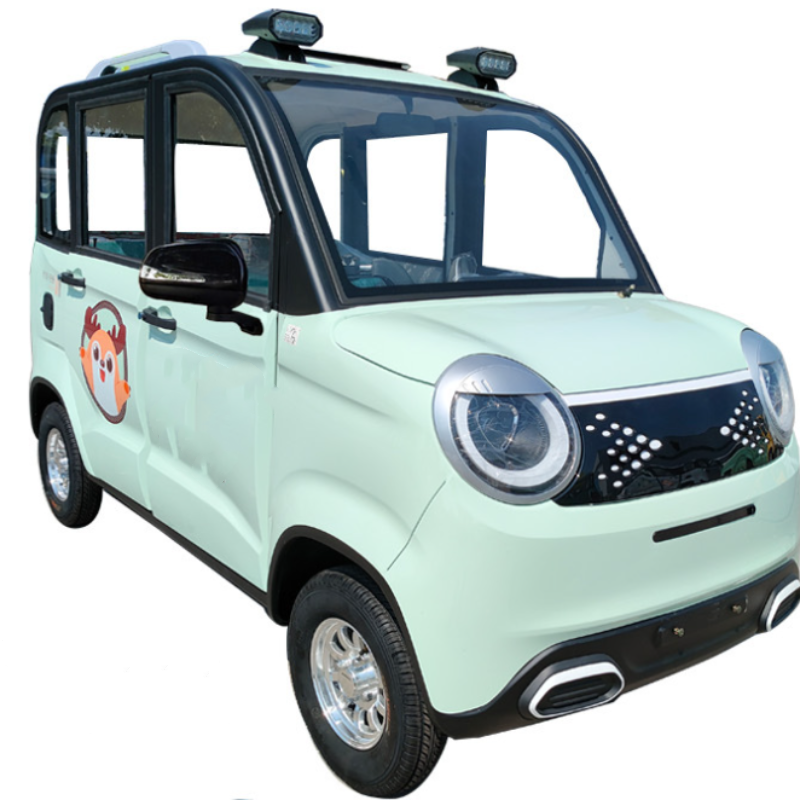 Small Car Electric Affordable Pure Electric Four-wheel Mini Electric Vehicle 2 door 4 seater Electric Micro Car