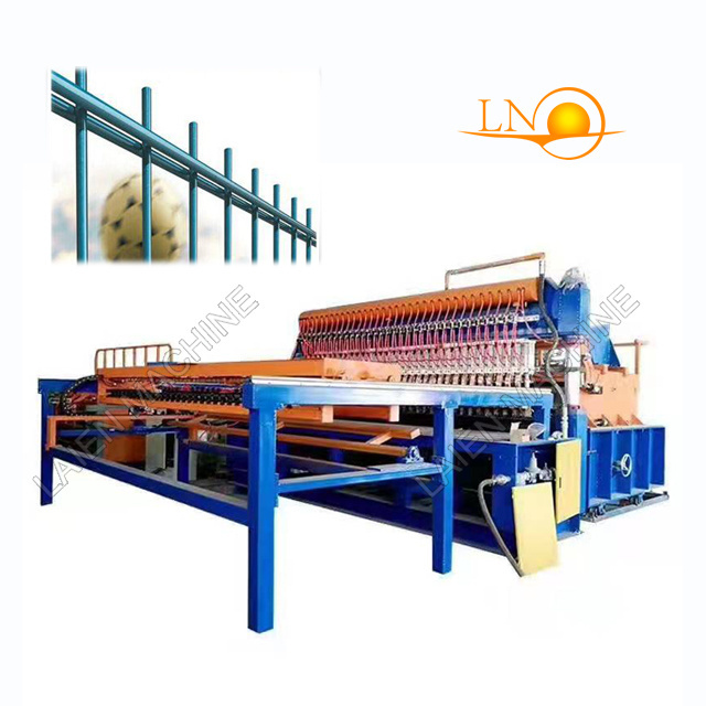 Automatic bending 3D fence panel mesh welding machine