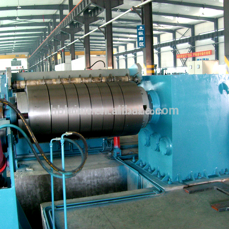 galvanizing steel wire coil slitting machine