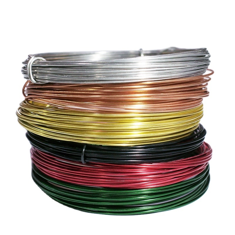 Hot sale Colorful Metal Wire Craft Wire Aluminum Wire For Diy