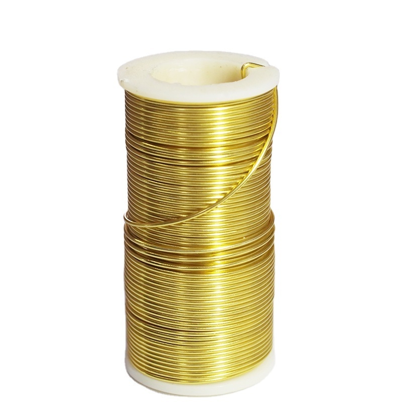 Supply 0.3mm0.4mm0.5mm paint galvanized wire, color wire crafts iron wire ,aluminum wire manufacturers