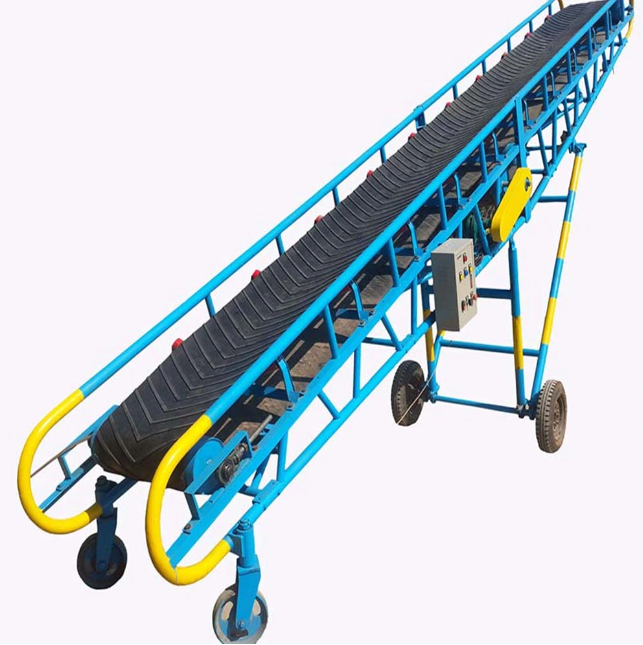 bulk price warehousing troughed inclinnation sand concrete stone gravel mobile portable conveyor belt for quarry limestone