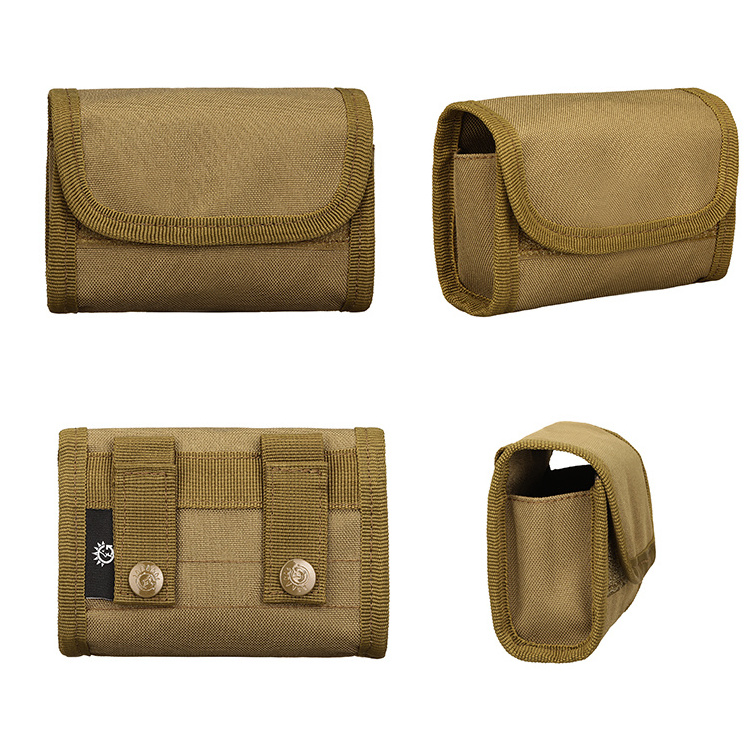 Waterproof Portable Foldable Carrier Bag Gun Bullet Holder Tactical Molle Shell Pouch Shooting Cartridge Holder Bag