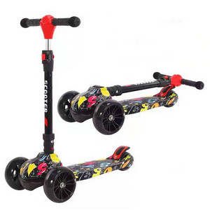 Cool baby kid swing scooter for children/smoking function wheel scooter kids/kids scooter parts