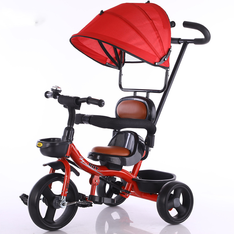 LC-BT010 2021 Factory Wholesale 3 Wheel Kids Pedal Baby Tricycle Children 3 wheels Ride on Bike kids trike tricycles