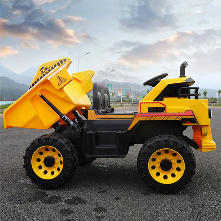 2022 Licensed battery kids car battery operated ride on cars children's electric car excavator truck construction ride on toy