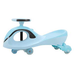 plastic cheap kids ride on car/hot selling l pink swing car with music and light/cartoon swing car