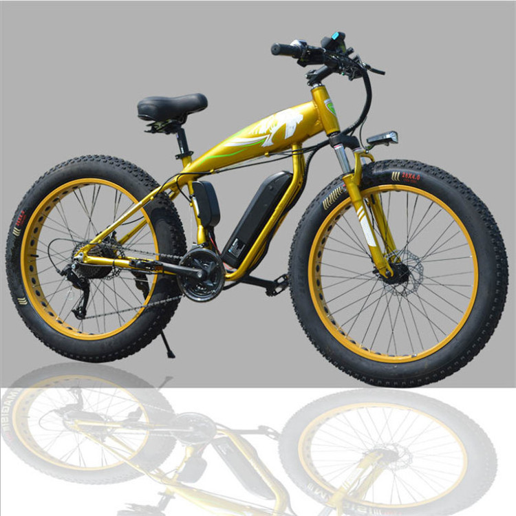 LUCHEN FACTORY SUPPLY 26 inch Adult E Bicycle Full Suspension Electric Mountain Bike