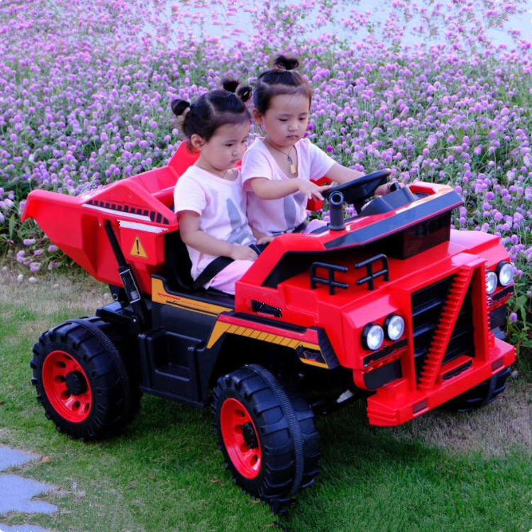 2022 Licensed battery kids car battery operated ride on cars children's electric car excavator truck construction ride on toy