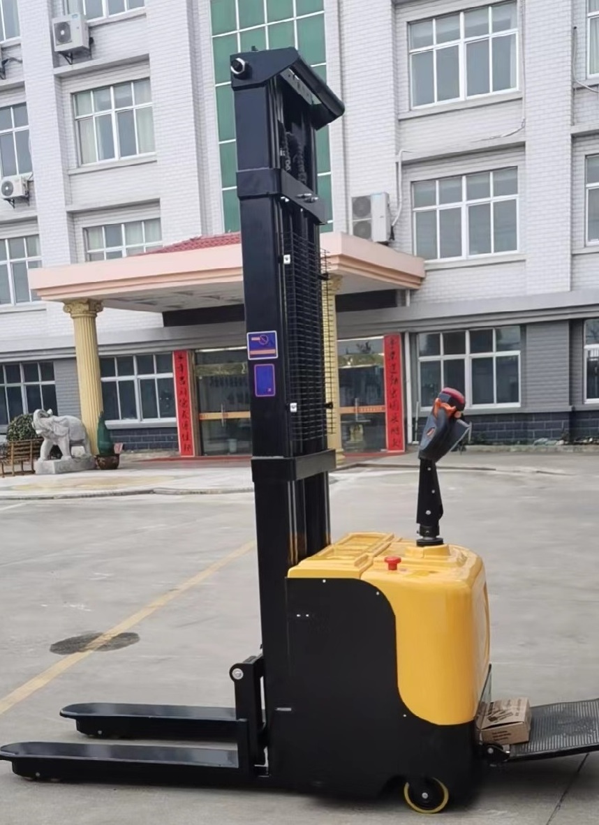 1.5 ton automatic electric stacker electric pallet stacker