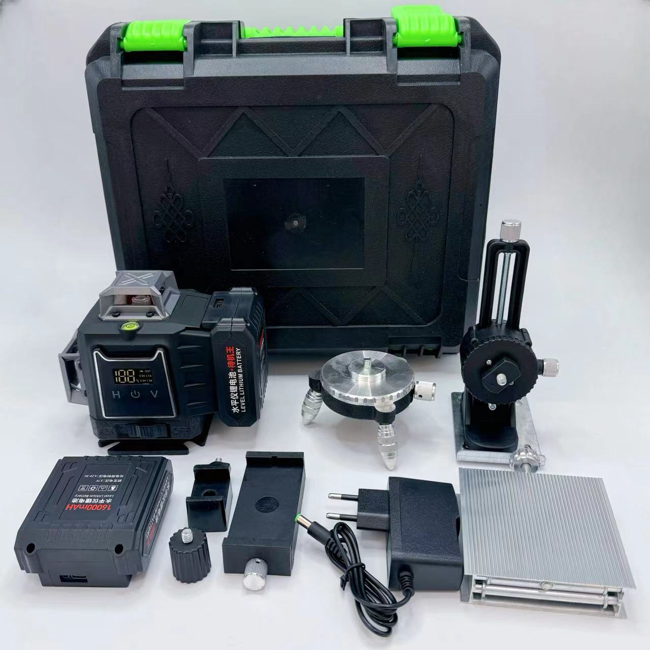 Leichuang high precision rotating laser equipment self level laser verde 12 line green 16line 4d mini laser level