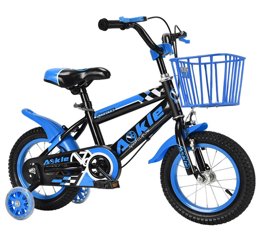 High quality bicycle four wheeler children's bicycle with push rod learn to drive outdoor sports